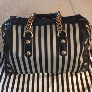 Authentic Henri Bendel Large Barrel Bag
